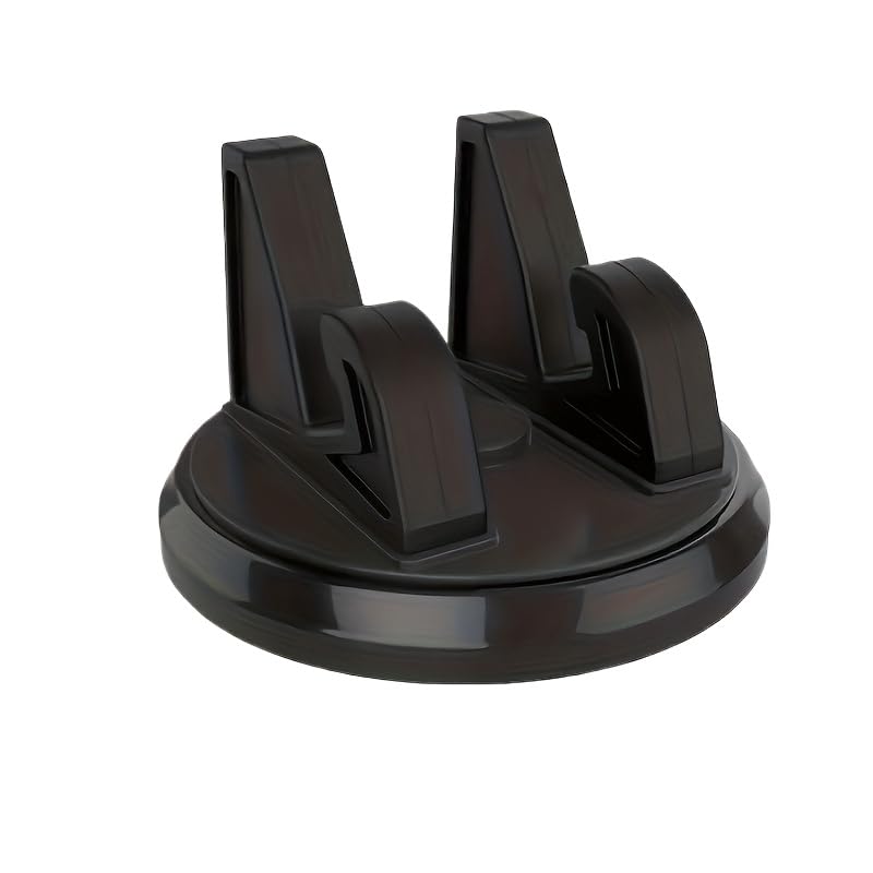 Universal 360° Rotating Car Phone Mount, ABS Anti-Slip Adjustable Dashboard Holder, Stable Cell Phone Stand for GPS Navigation, Compatible with All Car Models