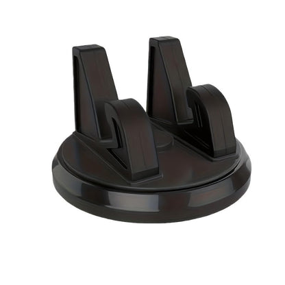 Universal 360° Rotating Car Phone Mount, ABS Anti-Slip Adjustable Dashboard Holder, Stable Cell Phone Stand for GPS Navigation, Compatible with All Car Models