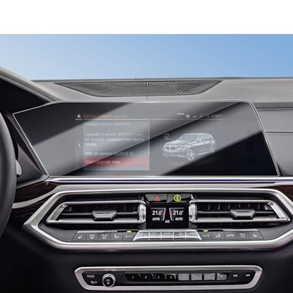 Tempered Glass Screen Protector for 2019-2023 BMW X5/X6/X7 Nav 12.3 Inch HD - color: For 19-23 BMW X5/X6/X7 12.3 Inch HD