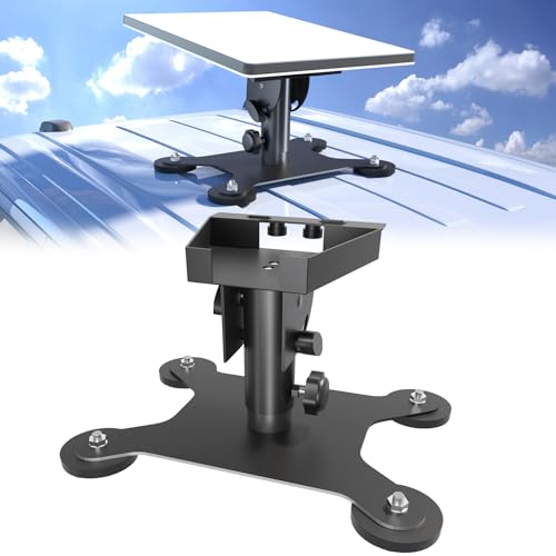 Starlink Mini Mount, 200lbs Magnetic Base, 45° Adjustable Bracket