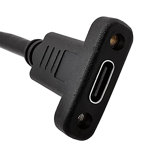 90 Degree Up & Down Angled USB-C USB 3.1 Type C Male to Female Extension Data Cable 30cm - style: Up Angled
