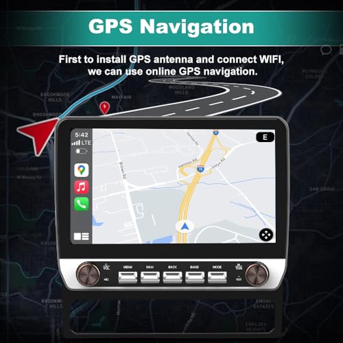 Android 13 Car Radio for Toyota Tacoma (2005-2015) - size: 10.1" 2GB RAM 64GB ROM