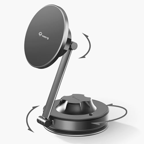 TPARTS Vacuum Suction Magnetic Phone Holder for Tesla Model Y/3/X/S - color: Mag safe Vacuum Wireless Charger