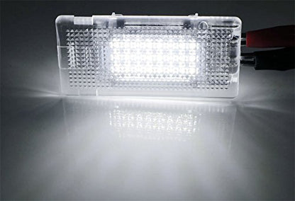 iJDMTOY Full LED Trunk Cargo Area Lamp Compatible With 2014/15-up 3rd Gen MINI Cooper F55 F56, OEM Replacement, Powered by 24-SMD Xenon White Lights & CAN-bus Error Free
