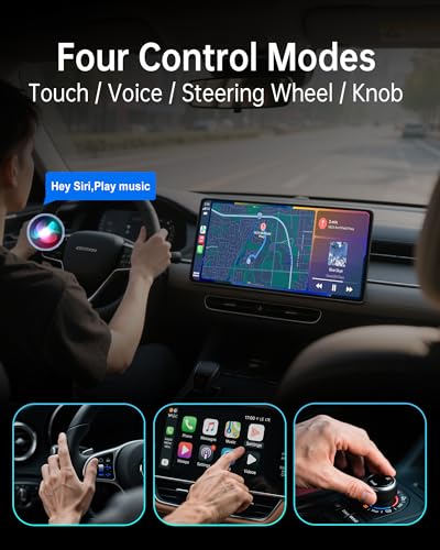 Wireless CarPlay & Android Auto Adapter USB-C Only for USB-C Vehicles - color: black
