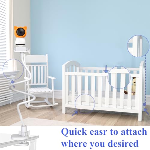 Baby Monitor Holder Mount for BOIFUN Baby 2S,Baby 5S,Baby 6T/ieGeek ‎Baby 1T/DEATTI BM101-M - color: 33"for baby 2S/5S/6T1T