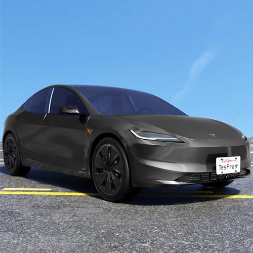 Tesla Model 3 Highland Front License Plate Holder, Height-Adjustable & No Drill License Plate Mouting Kit with Anti-Theft Features (FIt Model 3 2024-2025, No Front Bumper Camera) - size: 2024+ Model 3 Highland (No Front Camera)
