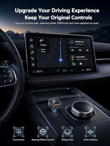 Spedal 2-in-1 Wireless CarPlay Adapter USB-C, Android Auto, 2nd Gen