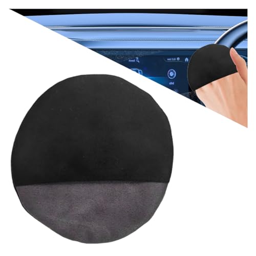 KITUREK Round Car Touch Screen Cleaner Cloth, Microfiber Cleaning Pad - style: Round