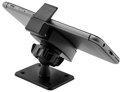 ARKON Mounts Universal Smartphone Adhesive or Drill-Base Mount for Cars & Trucks | Durable Phone Holder | Compatible with iPhone, Galaxy, Note, Pixel & more | MG2APAMPSVHB