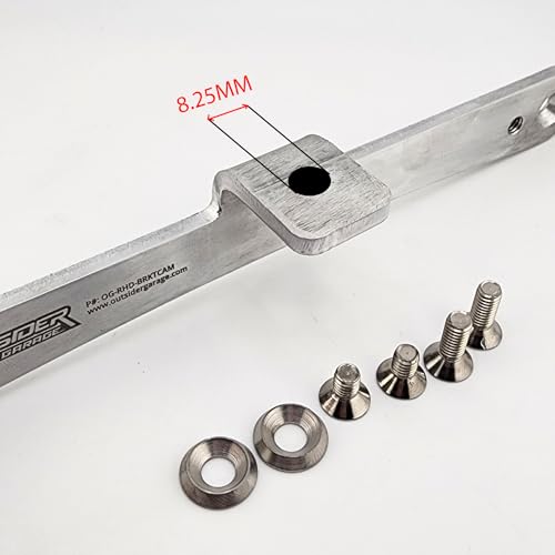 JDM to USDM License Plate Adapter with Backup Camera Mount