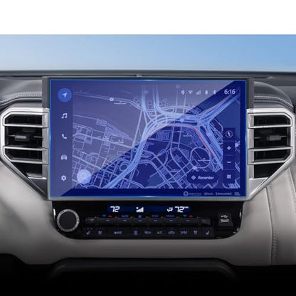 New for Toyota 2026 Tundra Limited 14-Inch Screen Protector Tempered Glass - color: for 23-26 Toyota Tunder 14 Blue