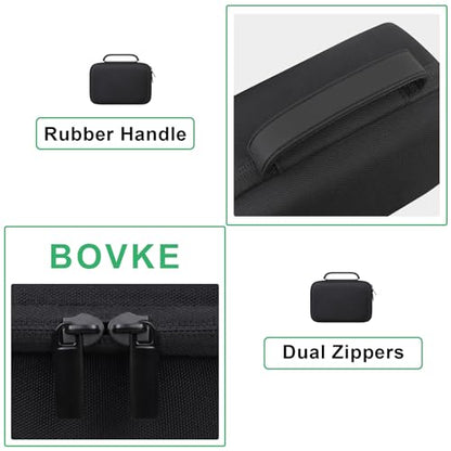 BOVKE GPS Case for 5-5.5" inch Garmin GPS Navigator and Accessories, Black - color: Black+Black