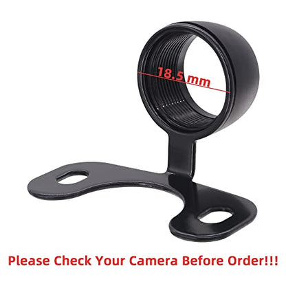 Round Car Rear Camera Mounting Bracket Kit Butterfly/Flush Holder - color: Rear Camera Bracket(Butterfly&Flush)