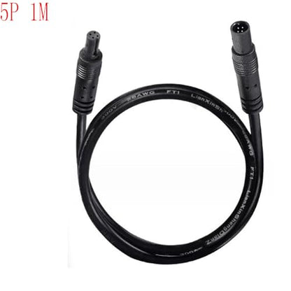 3FT/1M 5 Pin Male to Female Reversing Camera Extension Cable for Car Pickup Truck SUV Driving Recorder Backup Camera