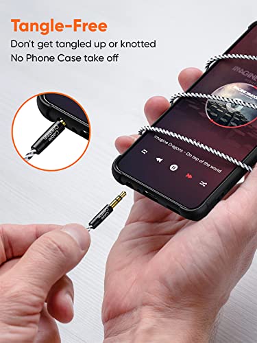 3.5mm Headphone Extension Cable, CableCreation 3.5mm Male to Female Stereo Audio Cable for Phones, Headphones, Speakers, Tablets, PCs, MP3 Players and More, (10ft/3m) - size: 10 FT