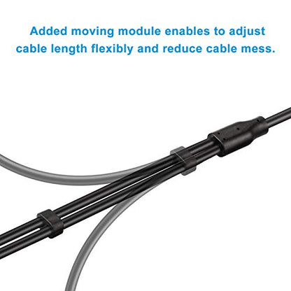 J&D 3.5mm to Dual 1/4 TS Stereo Breakout Cable, Gold Plated Audiowave Series 3.5mm 1/8 inch TRS Female to 2X 6.35mm 1/4 inch TS Male Mono Audio Cable Splitter for Spekers, Amplifiers, Mixs, 3 Feet - size: 3 Feet
