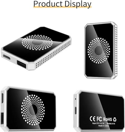 3-in-1 Wireless CarPlay & Android Auto Adapter Magic Video Box Stream for Netflix YouTube TikTok with USB Drive Plug Play for Wired CarPlay Android Auto Cars