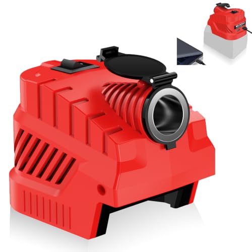 18V to 12V Step Down Converter for Milwaukee M18 Power Supply Adapter - color: Red, for Milwaukee Battery