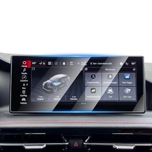 Karltys Screen Protector for Dodge Hornet 10.25 inch 2023-2026 (GT/GT Plus/R/T/R/T Plus) [No Glare & Fingerprint] Tempered Glass Dodge Hornet Accessories - size: 10.25"Dodge Hornet 2023-2026