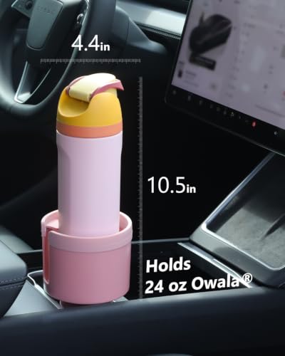 SEVEN SPARTA Car Cup Holder Expander for 32-40oz Large Bottles & Tumblers - color: Pink, size: Medium*2