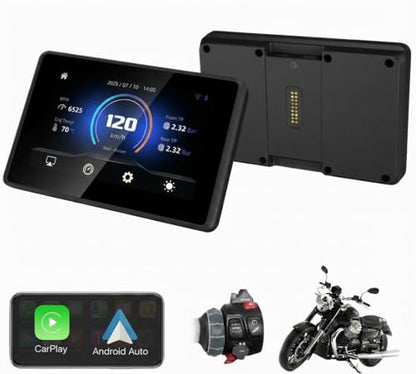 5" Wireless CarPlay Android Auto Navi, for BMW WonderWheel Screen