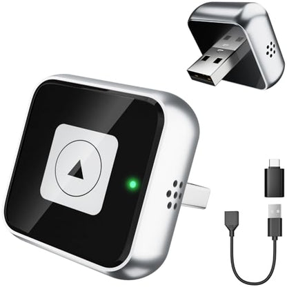 Wireless CarPlay Adapter, Wired to Wireless Car Adapter