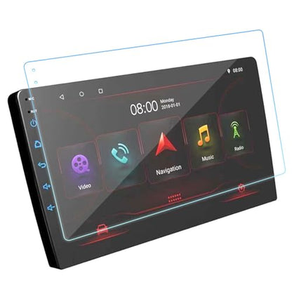 Kavolet Navigation Screen Protector, Navigation Tempered Film Anti Glare Anti Fingerprint for Car Central Control Easy Use (9 Inch)