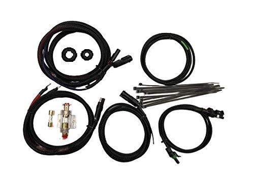 Kustom Cycle Parts Aftermarket Saddlebag Amplifier and Speaker Wiring Kit. Universal fit for All Motorcycles. Plug and Play. Compatible with Harley Davidson. Made in the USA