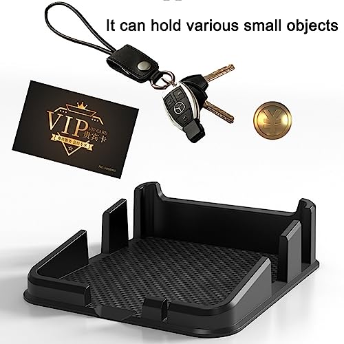 Tumecos Car Dashboard Anti-Slip Mat, Universal Non-Slip Phone Holder Pad for Car, Anti-Skid Grip Mat, Dashboard Phone Mount for Most Vehicles - style: Style A