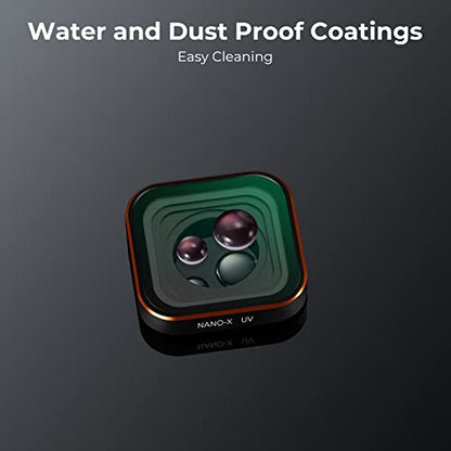 K&F CONCEPT UV Protection Filter for GoPro Hero 13/12/11/10/9 Black - style: Aluminum Alloy Frame