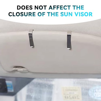 Car Sun Visor Vanity Mirror, Clip-on Automotive Makeup Sun-Shading, Vehicle Sun Visor Cosmetic Vanity Mirror for Women Girls, Universal Interior Car Accessories (Black) (Black)