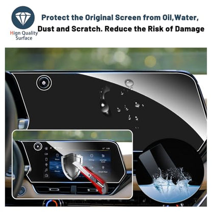 2025 2026 Equinox Screen Protector for 2026 Chevy Equinox 11" Dashboard & 11.3" GPS Display Touch,9HD Anti-glare Scratch Tempered Glass Compatible with 2025 2026 Chevy Equinox LT/RS/ACTIV Accessories - color: 2025-2026 Chevy Equinox 11-inch & 11.3-inch