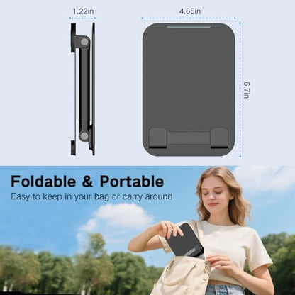 Tonmom Tablet Stand for iPad Holder, Adjustable Tablet Holder for Desk