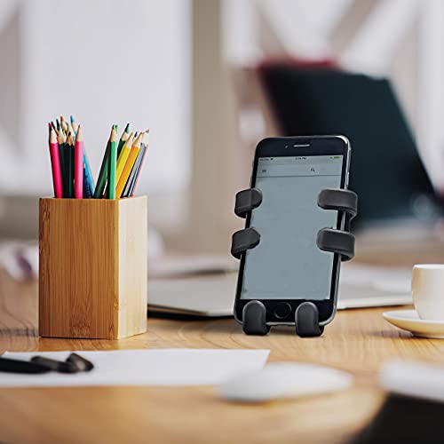 Alpena Hug Buddy Air Vent Universal Car Cell Phone Holder, Adjustable, Mount Compatible with iPhone, Samsung Galaxy, LG, Google, Nexus 5X, and Most Smartphones, OG Black - color: Black