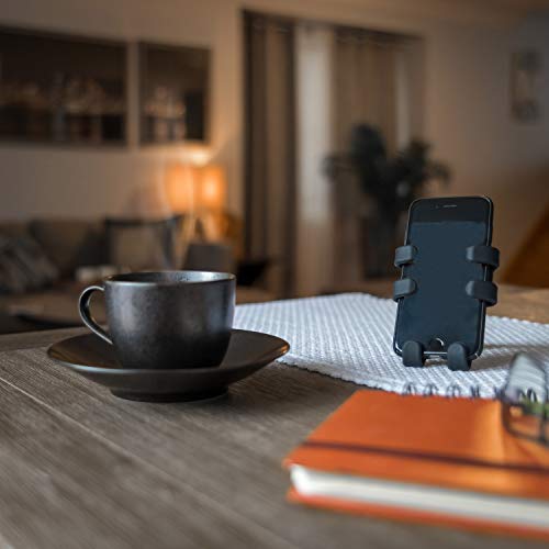 Alpena Hug Buddy Air Vent Universal Car Cell Phone Holder, Adjustable, Mount Compatible with iPhone, Samsung Galaxy, LG, Google, Nexus 5X, and Most Smartphones, OG Black - color: Black