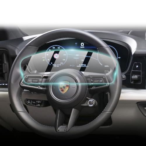 IPG ProActive Made for Porsche 2024 Panamera 12.3 Inch Dashboard 9H Hardness Screen Protector Nano Ceramic Film Ultra Responsive High Clarity Anti Scratch Smudge Guard for PanaDash