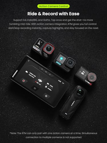 R7M 7" Wireless Motorcycle CarPlay & Android Auto for BMW Motorcycles - Native Wonder Wheel & Action Camera Control (GoPro/Insta360)| TPMS/RPM| OTA Updates|1200-Nit IP69K GPS | Nav Prep 5/6 - size: R7M Motorcycle Carplay for BMW