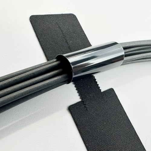 ARC Adhesive Routing Clip for Automotive Audio and Wire Harness/Cable Management, OEM Material, Quick Install, No Hardware or Through-Holes, Commercial & Agricultural Vehicle Compatible (12 Pack)