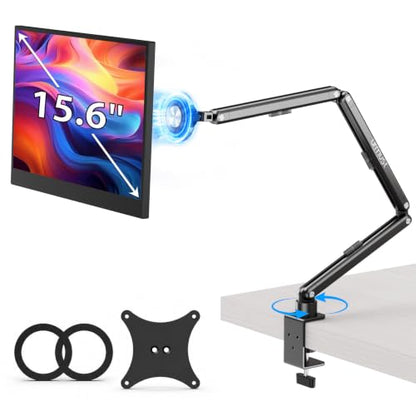 Urmust Magnetic Portable Monitor Stand, VESA & Magnetic 2-in-1 iPad Stand L - size: L