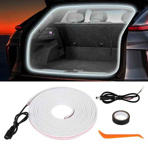 HOLDCY Car Trunk Cargo LED Strip Light, 12V White 6000K, 118.11in - color: White/6000K, size: 118.11 inches