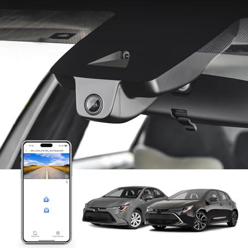 mangoal 4K Dash Cam for Toyota Corolla & Hybrid 2020 2021 2022 (Model B) - style: Corolla Model B Front 4K Only