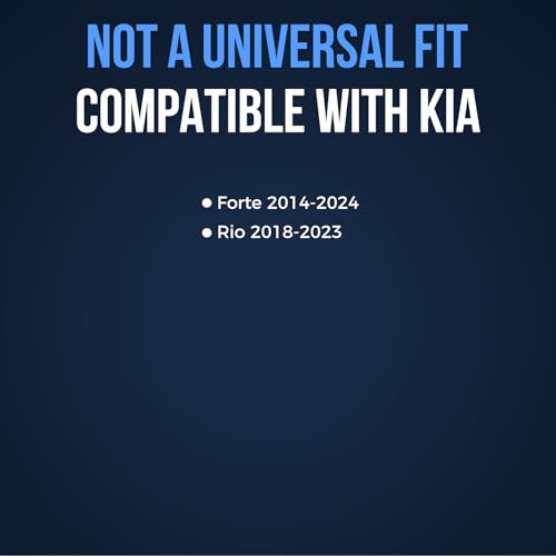 No Drill License Plate Bracket Fits Kia Forte 2014-2024/Rio 2018-2023