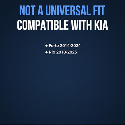 No Drill License Plate Bracket Fits Kia Forte 2014-2024/Rio 2018-2023