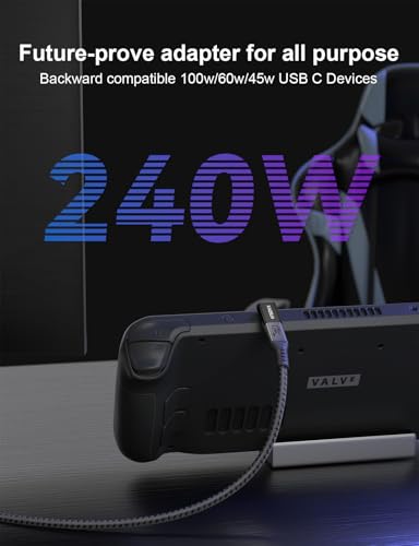 XAOSUN 40Gbps 90 Degree USB C Adapter, Right Angle USB4.0 Converter 2-Pack - color: 90 Degree-Black