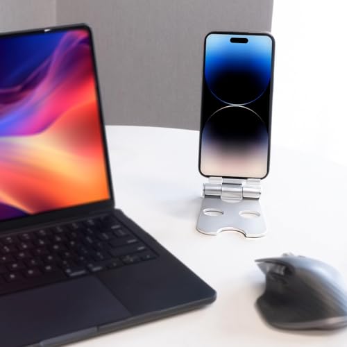 Kado Aluminum Alloy Tablet Stand for Portable Monitor, Foldable iPad Stand - size: Aluminum Silver