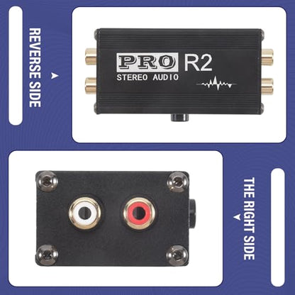 Ground Loop Audio Isolator Noise Suppressor Isolator Audio Signal Noise Reducer for PC