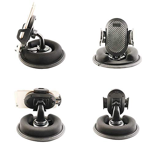Cell Phone Vehicle Mount,Dashboard Beanbag Friction Mount,2 in 1 Dashboard Mount and Car Air Vent Holder,for iPhone Android and Other Smartphones