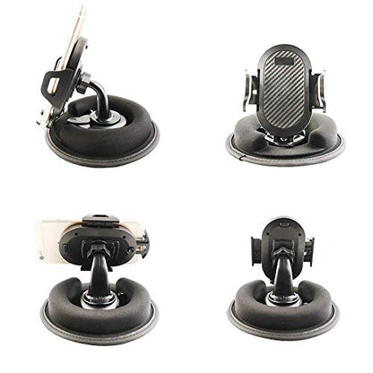 Cell Phone Vehicle Mount,Dashboard Beanbag Friction Mount,2 in 1 Dashboard Mount and Car Air Vent Holder,for iPhone Android and Other Smartphones