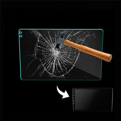 Car Navigation Screen Protector, Anti Glare Anti Fingerprint Tempered Glass Film with Cleaning Kit, 10 Inch Navigation Protector for Drivers SUVs Sedans Trucks and Daily Commutes - size: 10 Inch